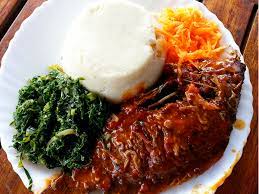 ugali and fish